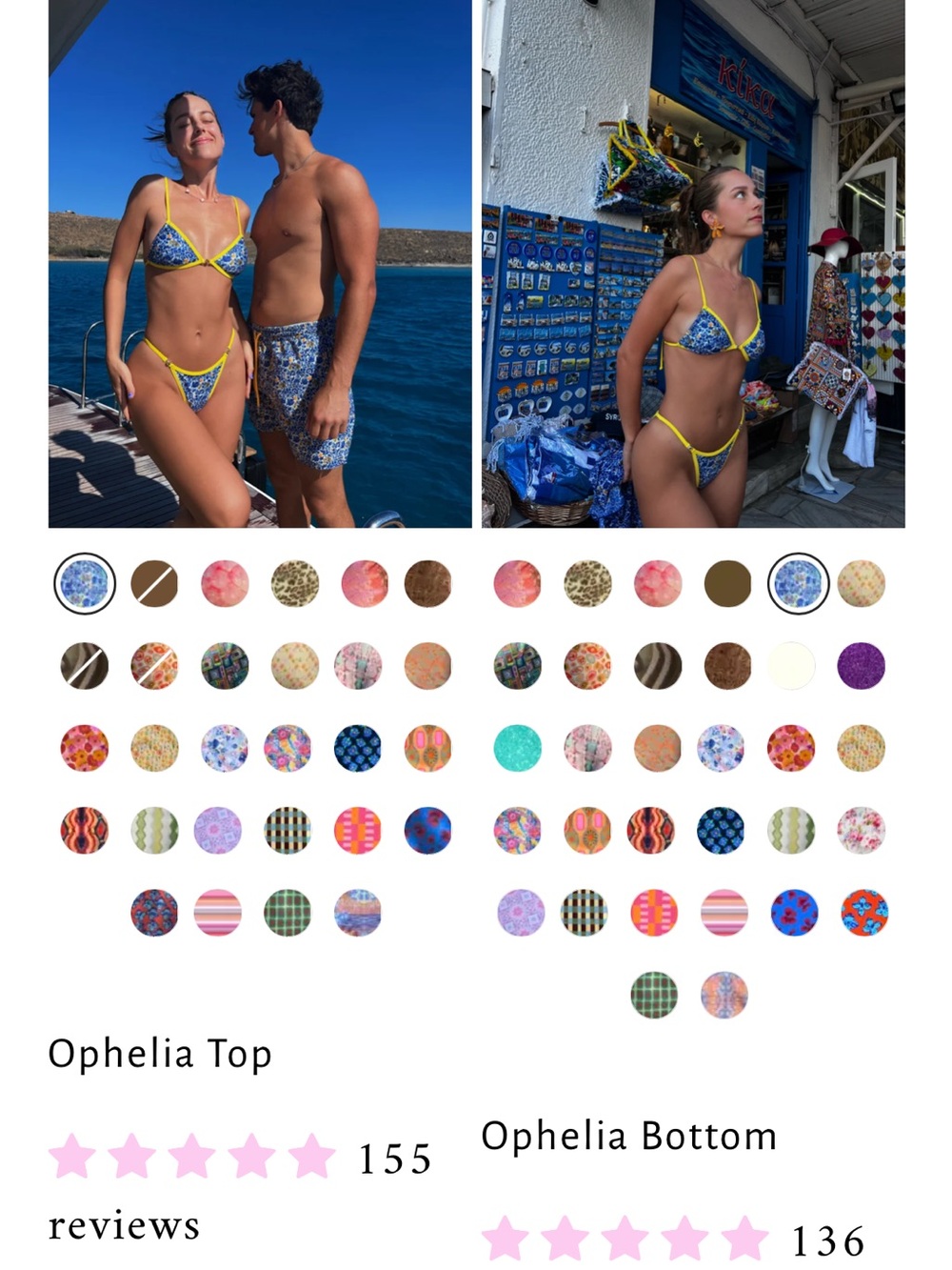 Strawberry Milk Mob Ophelia Bikini Set - Picture 4 of 4
